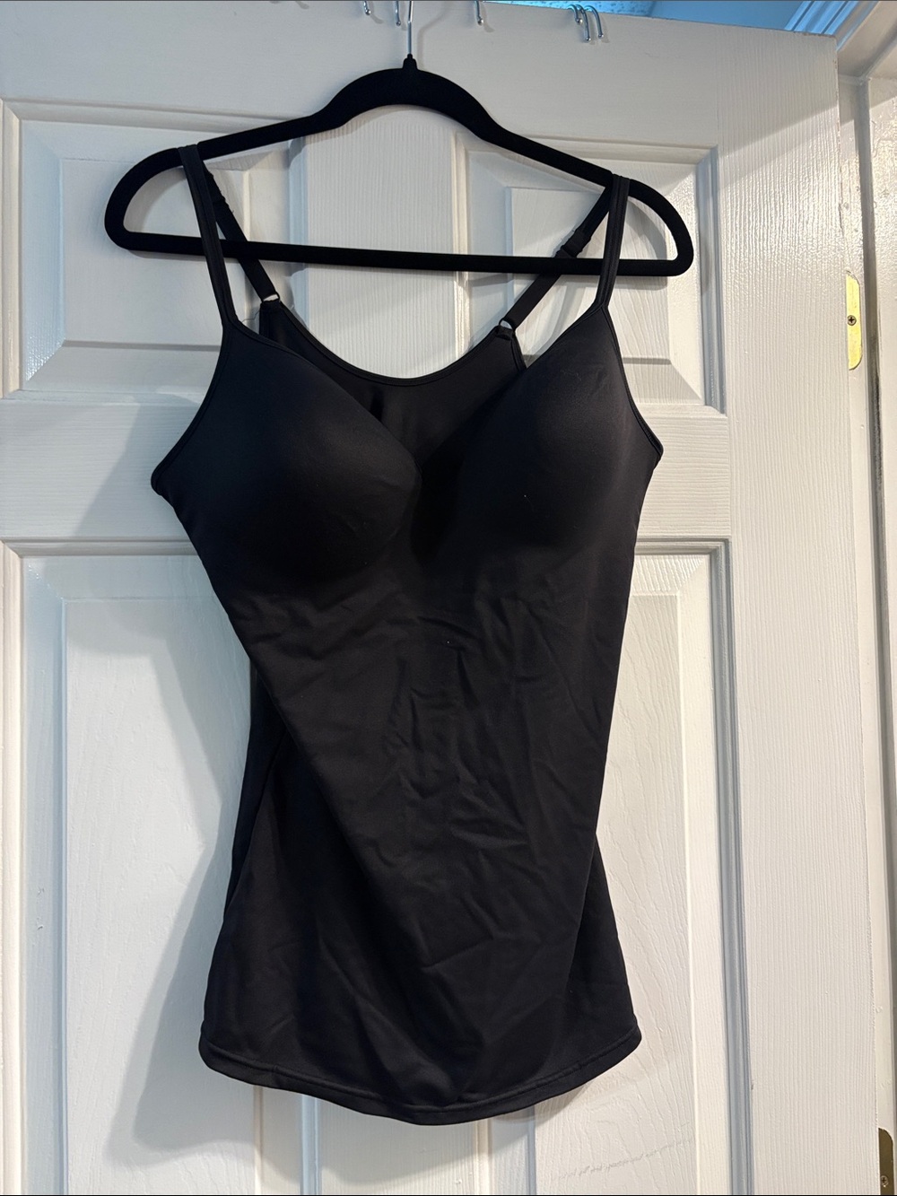 Maidenform Black Built-In Bra Camisole